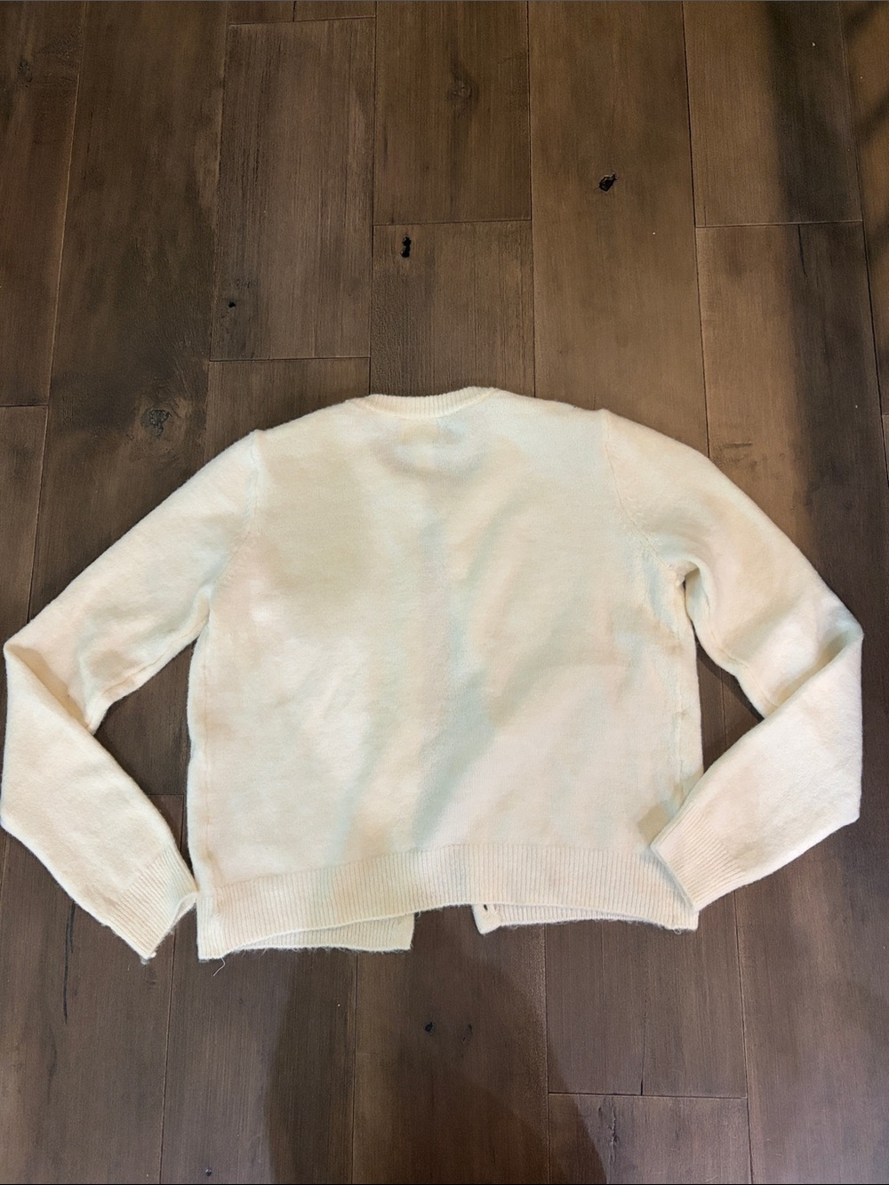 H&M Cream button Cardigan - Picture 3 of 5